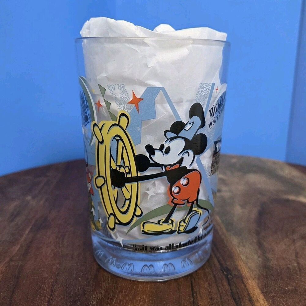 McDonald’s Walt Disney World 100 Years of Magic Glass Limited Edition Collectors